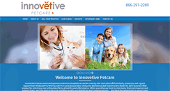 Desktop Screenshot of innovetivepetcare.com